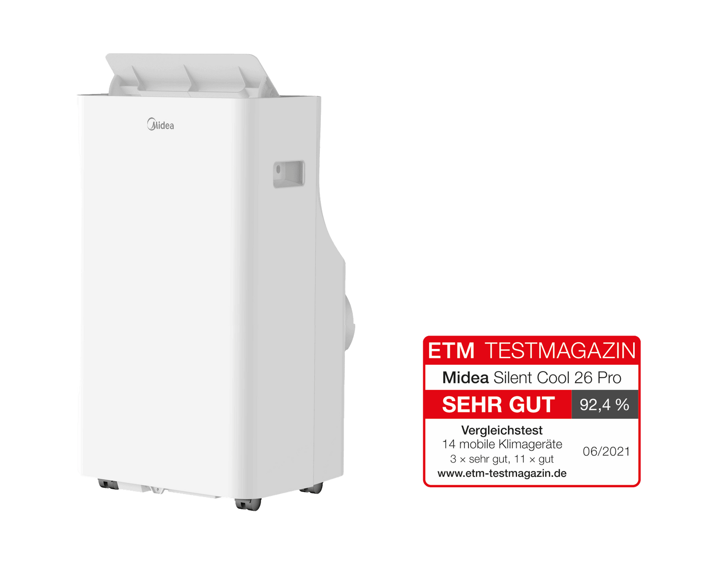 Mobiles Klimagerät Silent Cool 26 Pro - Midea Deutschland