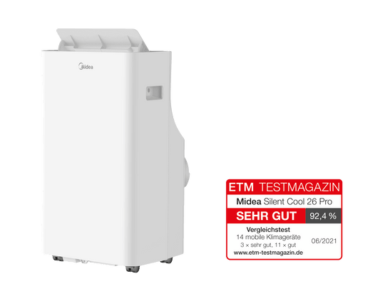 Mobiles Klimagerät Silent Cool 26 Pro - Midea Deutschland